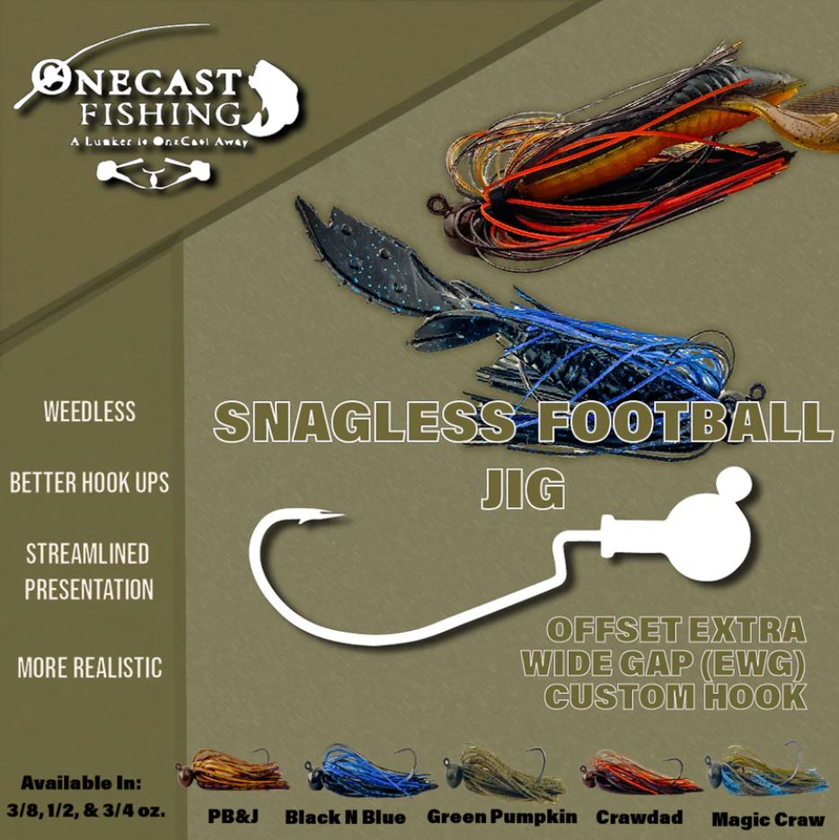 Snagless Football Jig