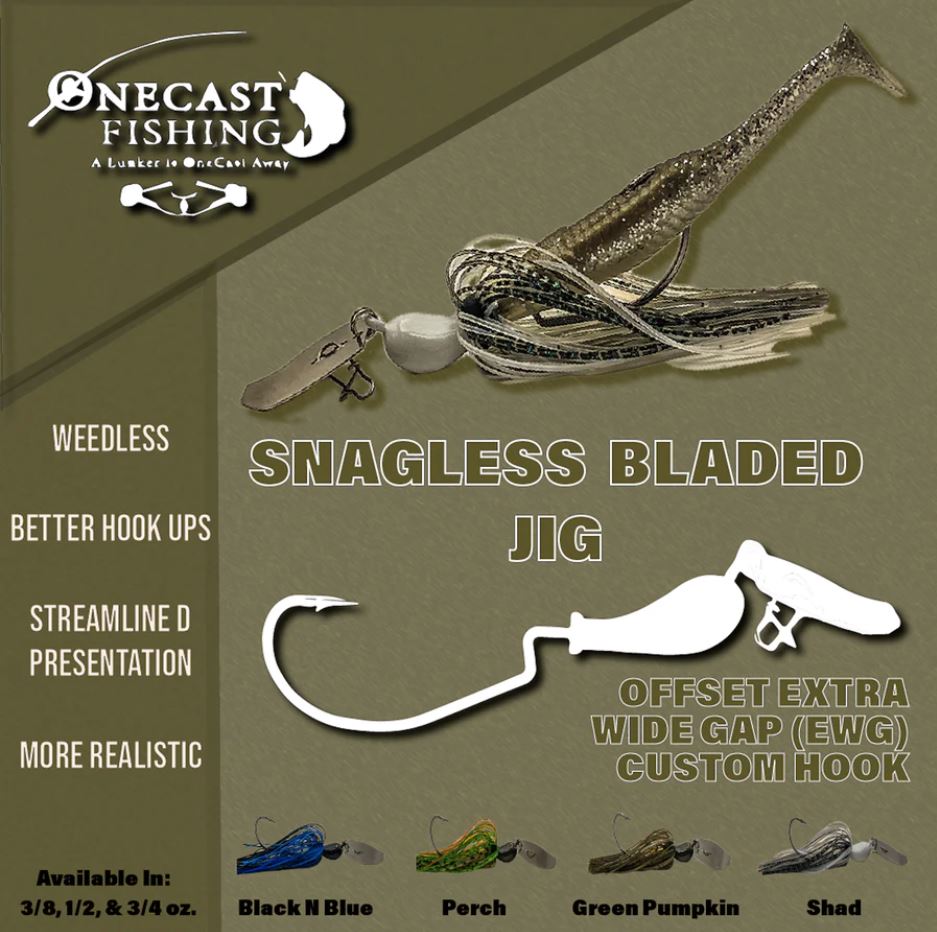 Snagless Bladed Jig