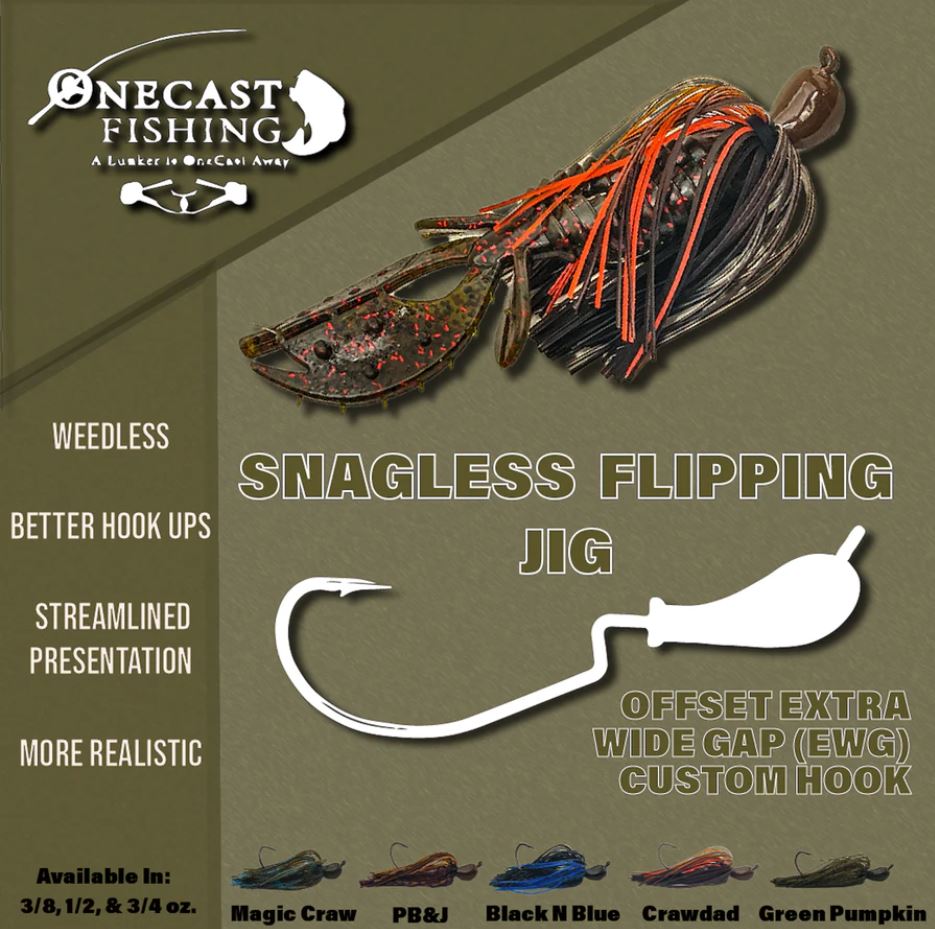 Snagless Flipping Jig